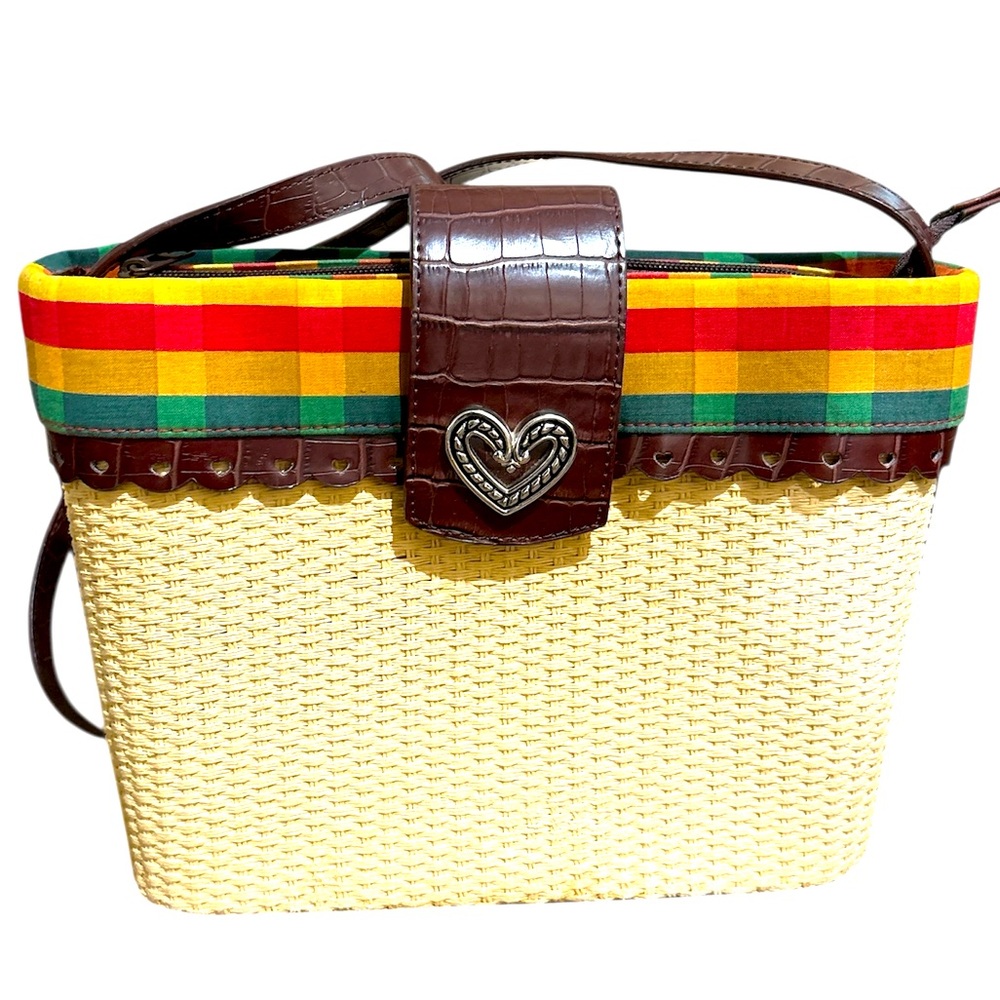 Vintage Brighton Woven Tote Bag